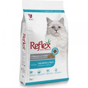Reflex Somonlu ve Pirinçli Kısırlaştırılmış Kedi Maması 2 kg