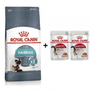 Royal Canin Hairball Care Kedi Maması 2 kg + 2 Adet Yaş Mama Hediye