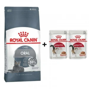 Royal Canin Oral Care Kedi Maması 1,5 Kg + 2 Adet Yaş Mama Hediye