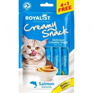 Royalist Somonlu Hairball Krema Kedi Ödülü 5X15 Gr