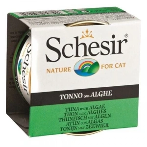 Schesir Ton Balıklı ve Yosunlu Jöleli Kedi Konservesi 85 Gr