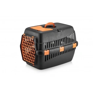 Şenyayla Kedi Köpek Plastik Taşıma Büyük Turuncu 45*65*45 cm