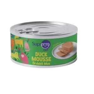 Supreme Cat Ördekli Yaş Kedi Maması 85 Gr