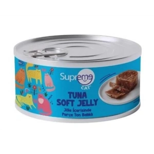 Supreme Cat Parça Etli Ton Balikli Yas Kedi Mamasi 85 Gr