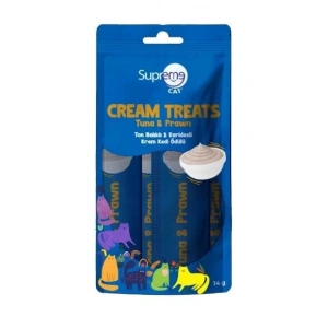 Supreme Cat Ton Balıklı ve Karidesli Sıvı Kedi Ödül Maması  4x14 Gr