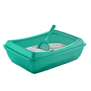 Şenyayla Açık Kedi Tuvaleti Yeşil 37*50*15 cm