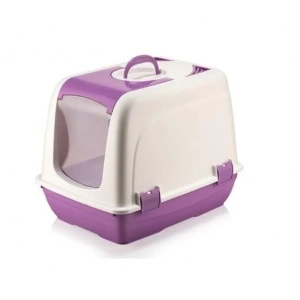 Şenyayla Kapalı Kedi Tuvaleti Mor 37*40*40 cm