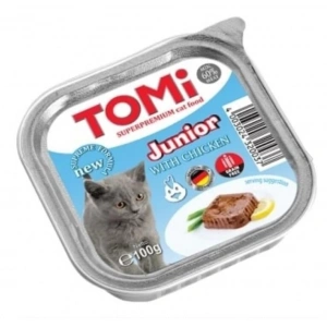 Tomi Pate Kümes Hayvanlı Yetişkin Kedi Konservesi 100gr