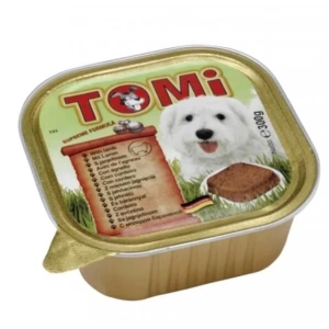 Tomi Pate Yaban Hayvanlı Yetişkin Köpek Konservesi 300gr