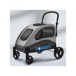 Tommy Evcil Hayvan Arabası Maxi Boy Gri 90*73*108 Cm