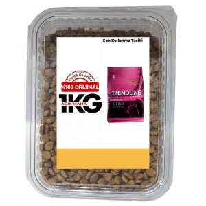 Trendline Kitten Tavuklu Yavru Kedi Maması Maması 1 KG