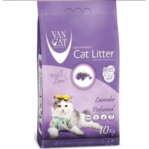 VanCat Lavanta İnce Kedi Kumu 10 Kg