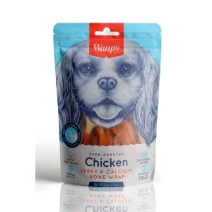 Wanpy Kalsiyumlu Gerçek Tavuk 100 gr Köpek Ödülü