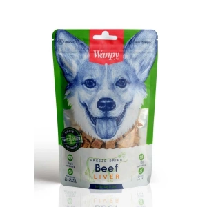 Wanpy Kurutulmuş %100 Dana Ciğeri 40 gr Köpek Ödül