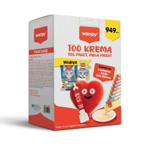 Wanpy Mega Krema Paket 100lü ( 8 Çeşit Karışık)