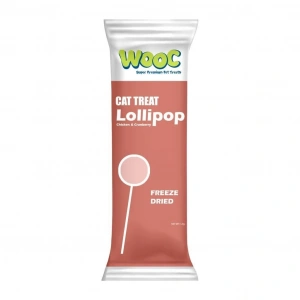 Wooc Lolipop Tavuk ve Kızılcıklı Kedi Ödülü 1.4 Gr