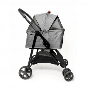 Zampa Albon Kedi & Köpek Arabası Gri 53X77X100cm