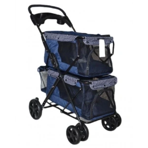 Zampa Twins Köpek&Kedi Araba Lacivert 55*85*100 Cm