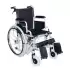 Comfort Plus Tekerlekli Sandalye | 40 cm Oturum Genişliği, Refakatçi Frenli, Çelik Gövde, DM-312