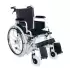 Comfort Plus Tekerlekli Sandalye | 45 cm Oturum Genişliği, Refakatçi Frenli, Çelik Gövde DM-312