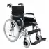 Comfort Plus Tekerlekli Sandalye Beyaz | 45 cm Oturma Genişliği, Alüminyum Gövde, Refakatçi Frenli, Sırt Kırılmalı DM-321