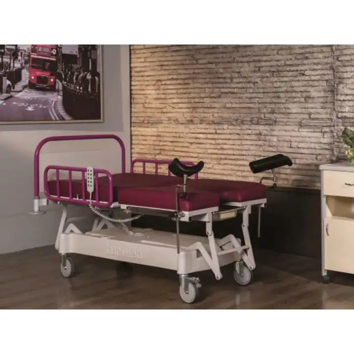 3 Motorlu Doğum Karyolası | Motorlu Yükseklik, Trendelenburg ve Autocontour Özellikli TM-D 4066