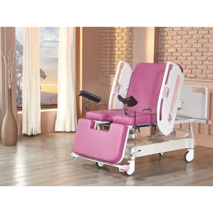 4 Motorlu Doğum Karyolası | Motorlu Yükseklik, Trendelenburg ve Autocontour Özellikli TM-D 4065