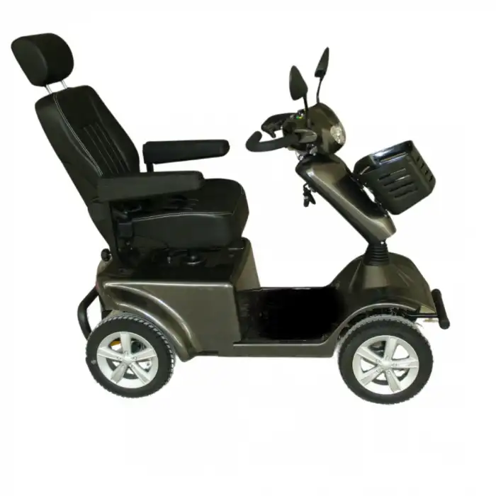 Poylin Dört Tekerlekli Engelli Aracı | 800W Motor Gücü, 30 Km Menzil, Süspansiyonlu Yapı P402