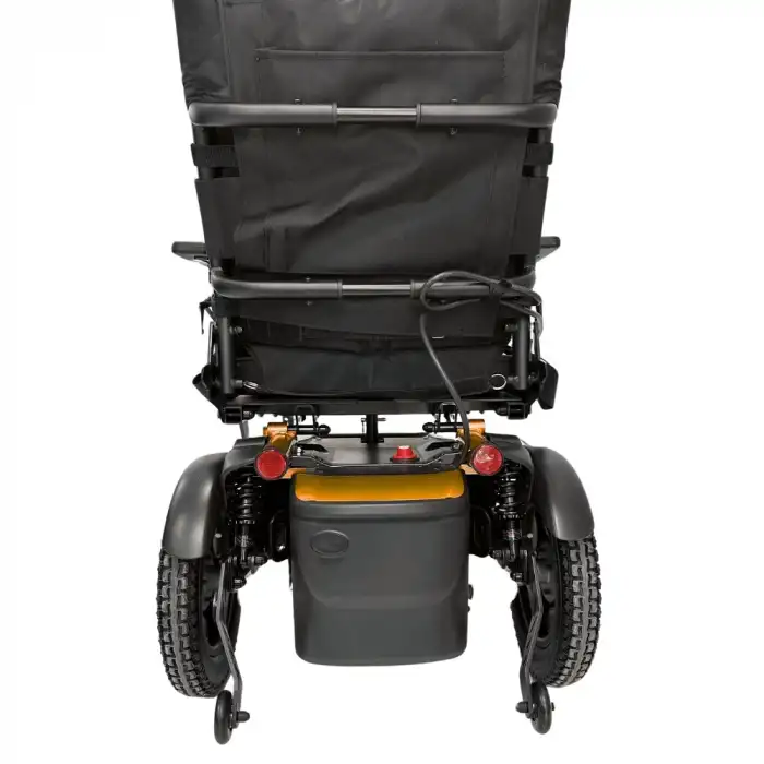 Poylin Akülü Tekerlekli Sandalye Mavi | Manuel Tilt Özellikli, Ayarlanabilir Genişlik, Elektromanyetik Fren P266