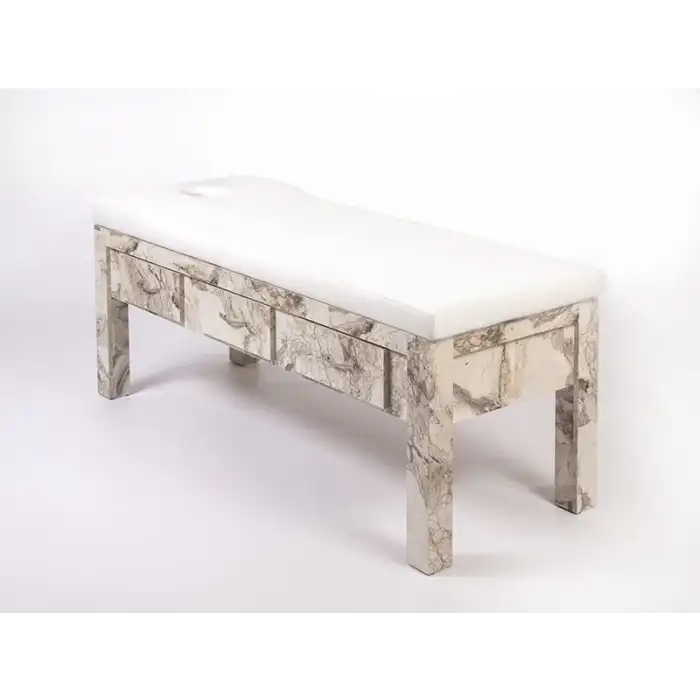 Foça Ahşap Bakım Ve Masaj Masası Efes | Yüz Koyma Yerli, Dayanıklı Ahşap Kasa, 3 Çekmeceli 3511