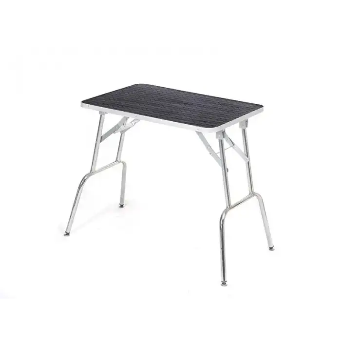 Veteriner Pet Bakım Ve Muayene Masası | Katlanır Ayaklı Kauçuk Üst Yüzeyli Tabla 6003