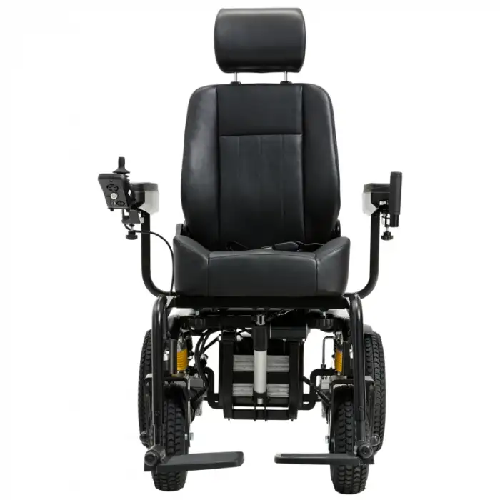 Poylin Arazi Tipi Akülü Tekerlekli Sandalye | 25km Menzil Tilt Özellikli 450W Çift Güçlü Motor P264