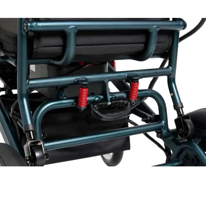 Poylin Ultra Hafif Akülü Tekerlekli Sandalye | 20 Kg Alüminyum Gövde 12AH Lityum İyon Batarya P203