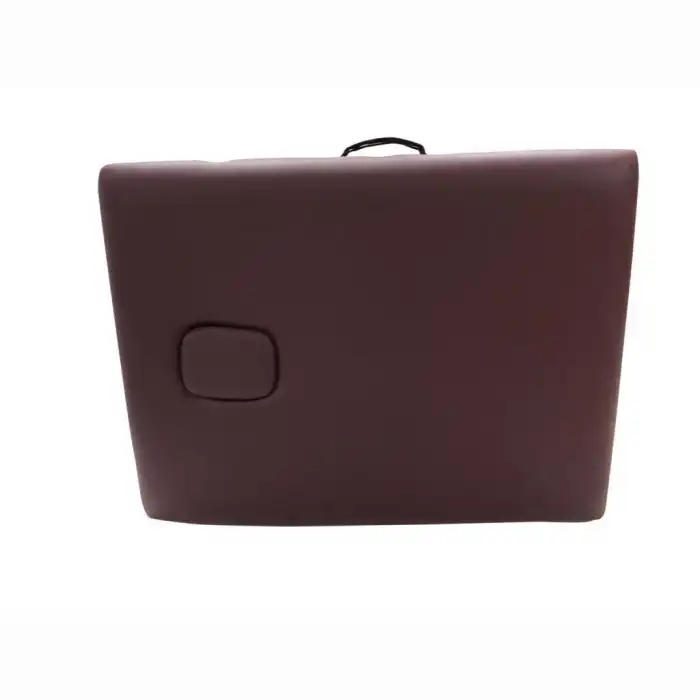 Comfort Plus Masaj Masası Bordo | Ahşap Ayaklı, Ayarlanabilir Yükseklik, Taşıma Çantalı GM-201