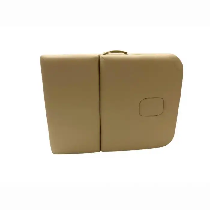 Comfort Plus Masaj Masası Bej | Ahşap Ayaklı, Ayarlanabilir Yükseklik, Taşıma Çantalı GM-305