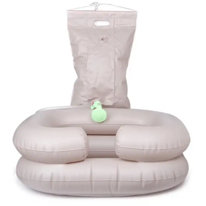 Comfort Plus Baş Yıkama Havuzu | Şişirilebilir, Mobil Duş Uyumlu, Yatan Hasta İçin Pratik Kullanım DM-01