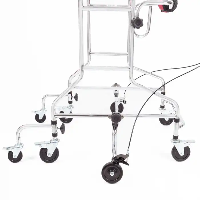 Comfort Plus Yetişkin Yürüteci | Frenli 8 Tekerlekli, Ayarlanabilir Yükseklikli, Paslanmaz Gövde KY-914B