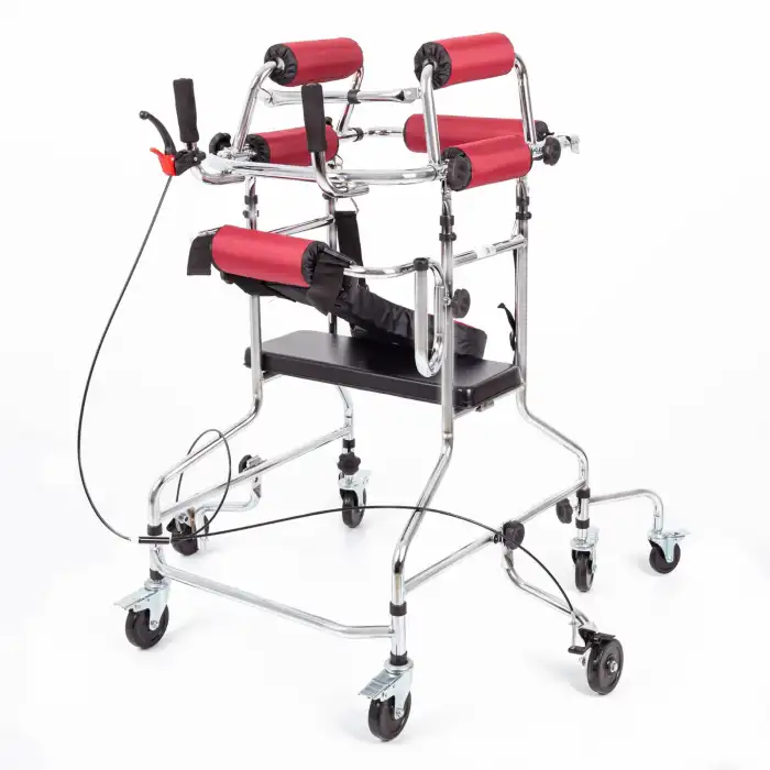 Comfort Plus Yetişkin Yürüteci | Frenli 8 Tekerlekli, Ayarlanabilir Yükseklikli, Paslanmaz Gövde KY-914B