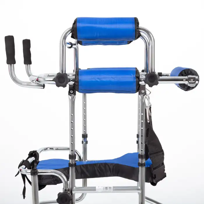 Comfort Plus Çocuk Yürüteci | Frenli 8 Tekerlekli, Ayarlanabilir Yükseklikli, Paslanmaz Gövde KY-914C