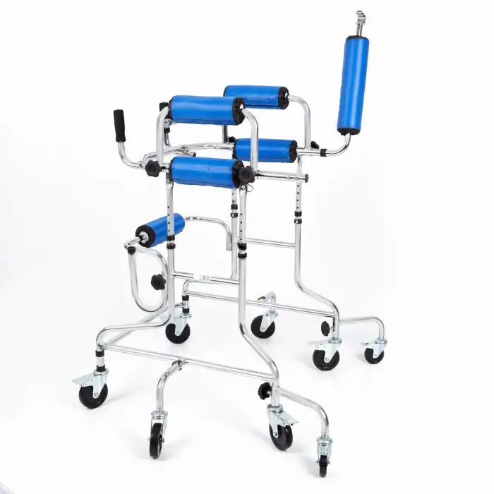 Comfort Plus Çocuk Yürüteci | Frenli 8 Tekerlekli, Ayarlanabilir Yükseklikli, Paslanmaz Gövde KY-914C