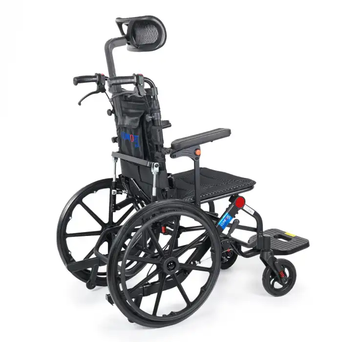 Comfort Plus Tekerlekli Sandalye | Yatarlı Sırtlık, Amortisörlü 20 Teker, 46 cm Oturma Genişliği KY9006LG-20