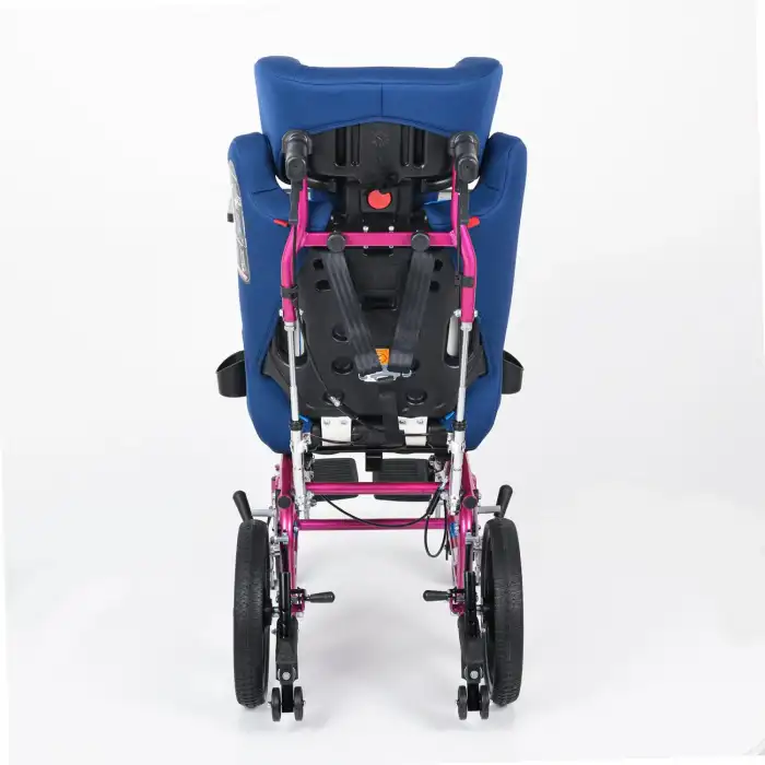 Comfort Plus Pediatrik Tekerlekli Sandalye | Yatarlı Sırt, Tilt Özelliği, Emniyet Kemeri ve Masa Dahil KY958LC-C-35