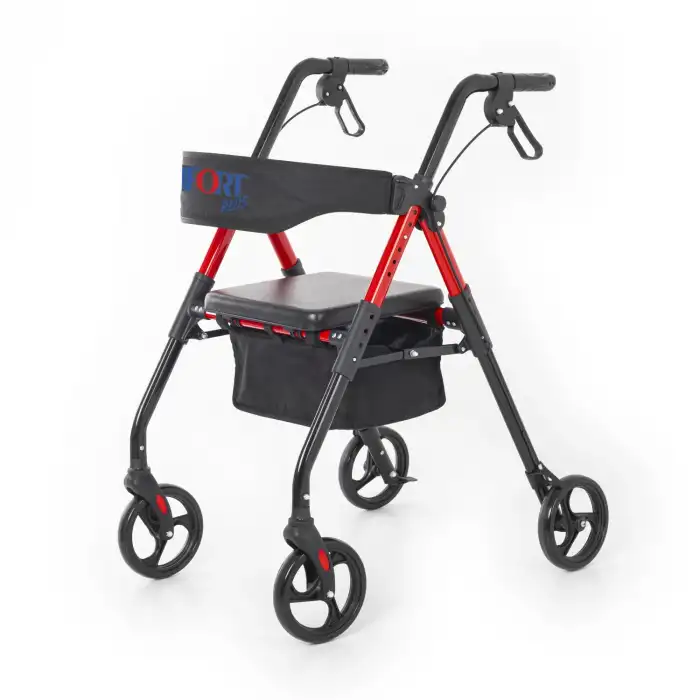 Comfort Plus Lux Rolatör Yürüteç | Ayarlanabilir Oturma Yüksekliği ve Katlanabilir Tasarım DM-9145