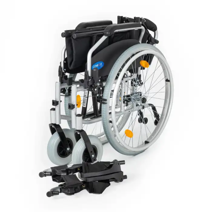 Comfort Plus Tekerlekli Sandalye | Alüminyum Şase, Katlanabilir Gövde, Quick Release Tekerlekli DM-313