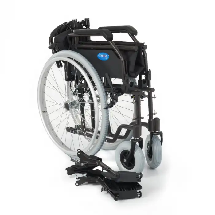 Comfort Plus Tekerlekli Sandalye | Hafif Alüminyum Şase, 40 cm Oturma Genişliği, Refakatçi Frenli DM-321
