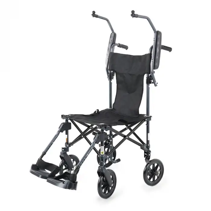 Comfort Plus Transfer Portatif Tekerlekli Sandalye | Katlanabilir, Çantalı ve Hafif DM-304