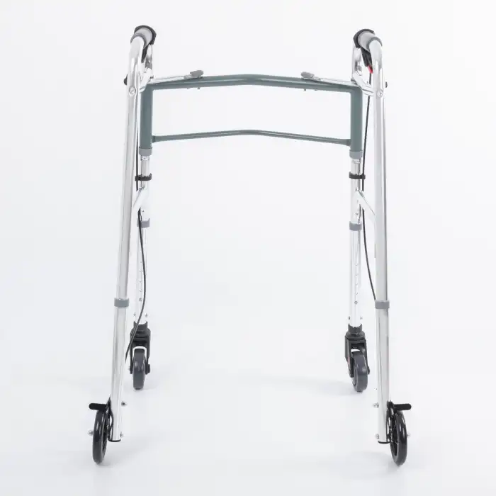 Comfort Plus Wolker Yürüteç | 4 Tekerlekli Frenli, Katlanabilir Alüminyum Gövde, Yükseklik Ayarlı, KF8220L-5