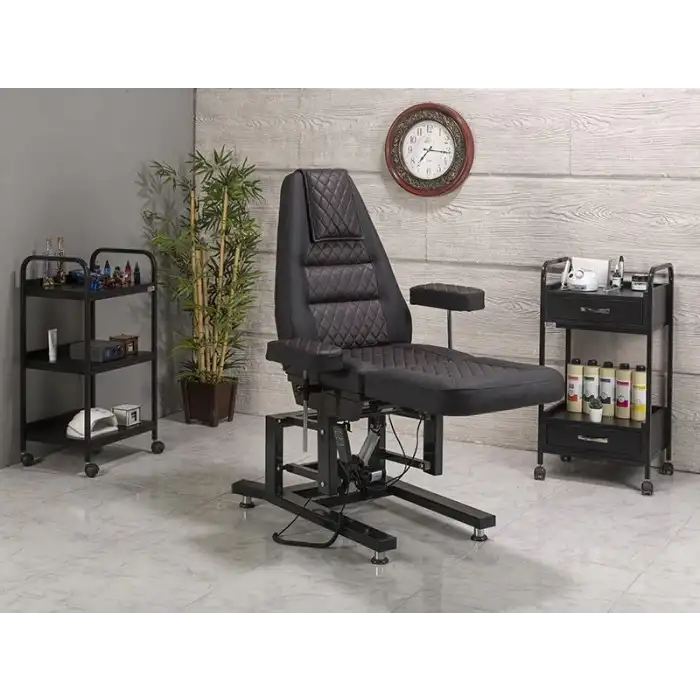 Elegance 3 Motorlu Elektrikli Koltuk Siyah | Elektrikli, Kumandalı, Ayarlanabilir 2515