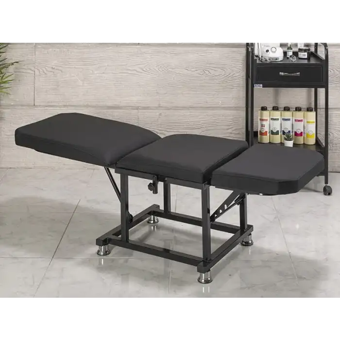 Eva Sırt ve Ayak Kısmı Hareketli Koltuk Siyah | Vinlex Döşemeli, Sedye Pozisyonlu 2002