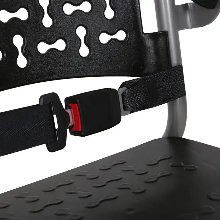 Golfi Hastane Tekerlekli Sandalye | Dayanıklı Çelik Gövde ve Serum Askılı Model G506